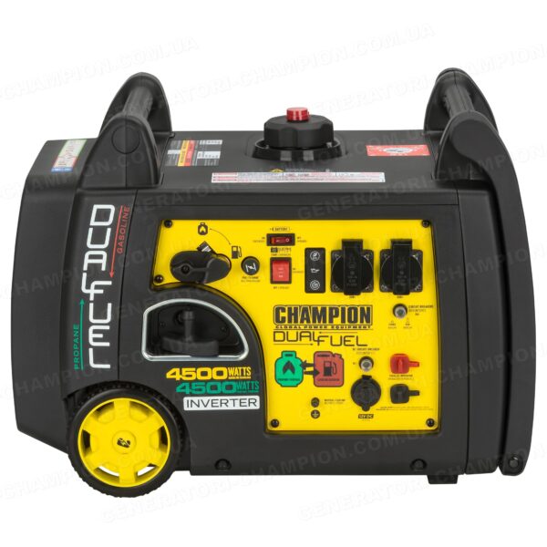 Двопаливний інверторний генератор Champion C4500iES(G) 500263-ua