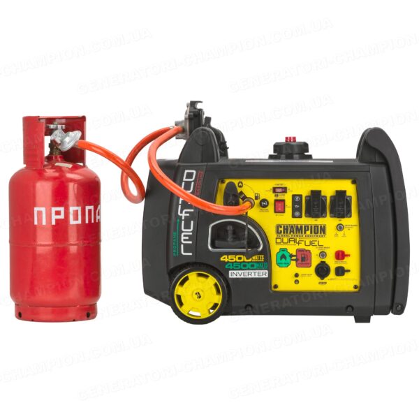 Двопаливний інверторний генератор Champion C4500iES(G) 500263-ua